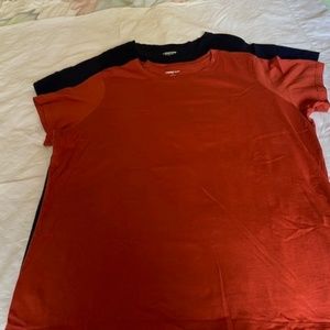 Lands End Pima Cotton short sleeve tee shirts